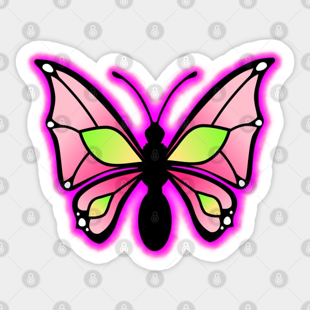 Nature Butterfly Sticker by CoreyUnlimited